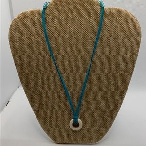 Faux Suede Necklace